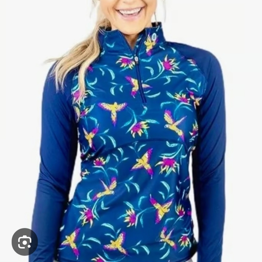 Coolibar Match Play Golf Pullover UPF 50+ Sun Protection